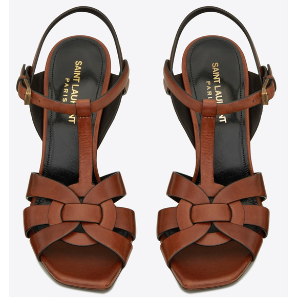 Saint Laurent Brown Heels - Picture 6 of 12
